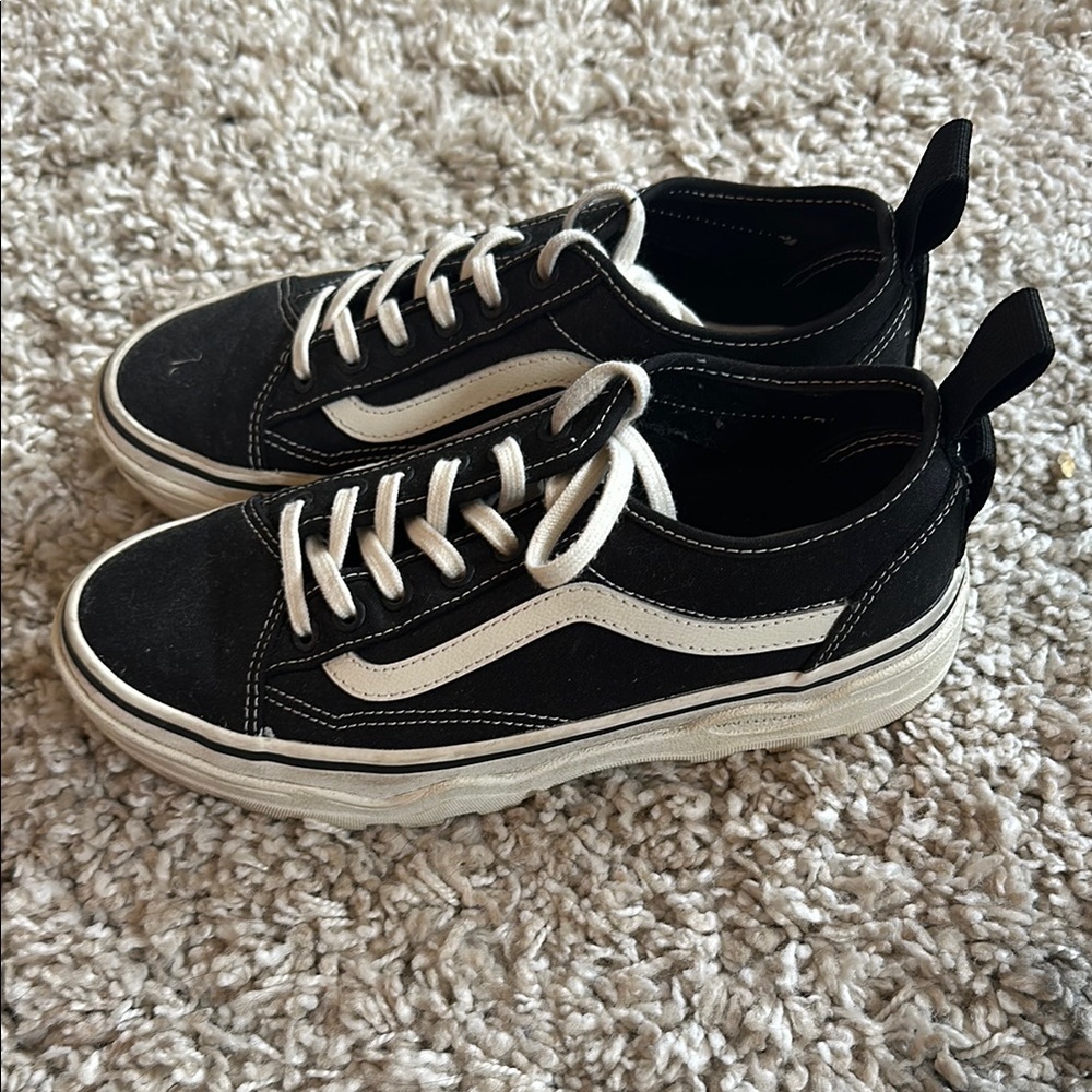 Vans Black and White Sneakers